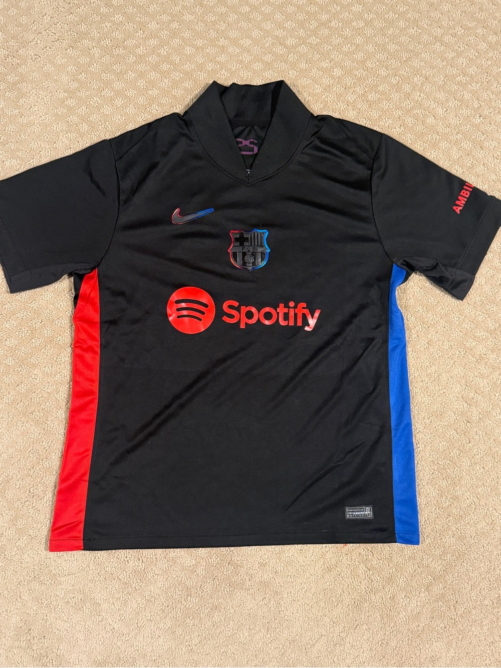 Nike Barcelona soccer jersey men